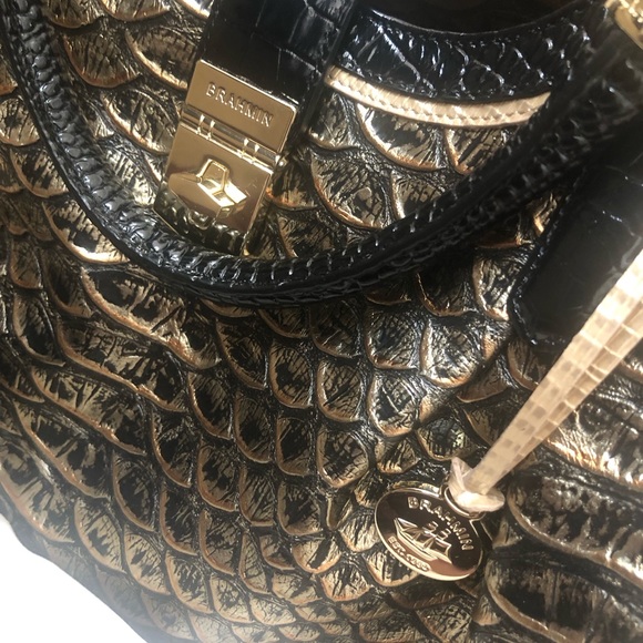 Brahmin elisa slate caravel new with tags not attached - Picture 2 of 7